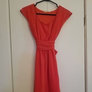 Coral Summery Dress 🌺